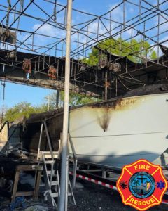 Monroe County Fire Rescue Shows Aftermath of Recent Fire